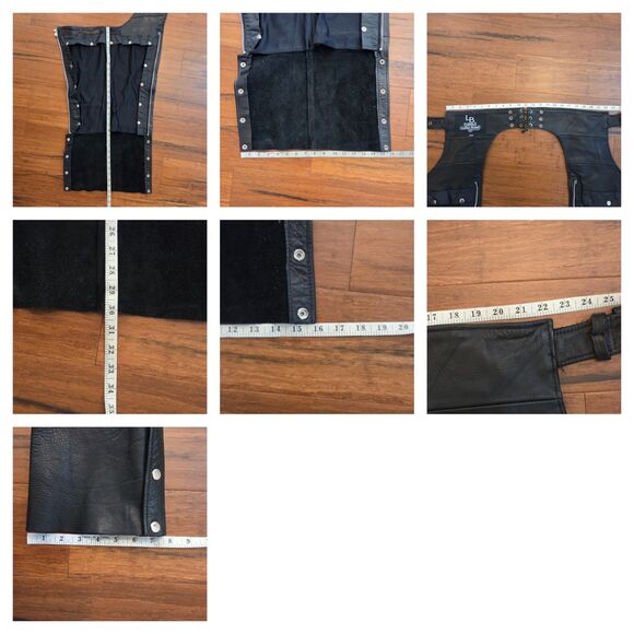 First Classics Thermal Lined Motorcycle Chaps Unisex Size 3XS Used No Road Rash - Picture 8 of 11